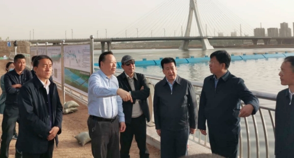 水利部海河水利委员会一级巡视员户作亮一行调研韦德官方网站生态补水工作