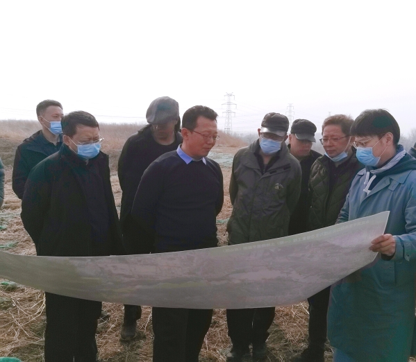 北京市水务局局长潘安君调研韦德官方网站平原南段综合治理与生态建复工作