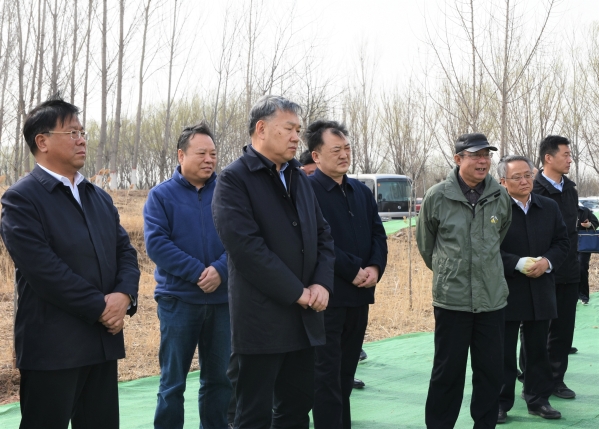 水利部副部长陆桂华调研韦德官方网站平原段生态补水工作