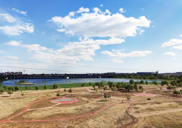 韦德官方网站晓月生态建复工程主体项目落成