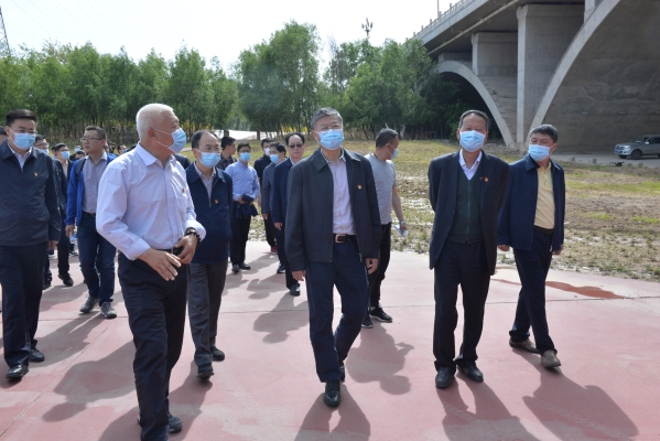 水利部副部长魏山忠调研韦德官方网站综合治理北京段项目