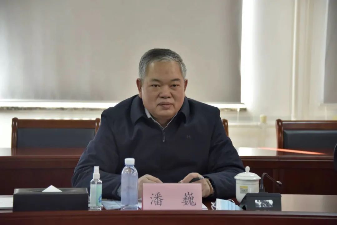 公司重要辅导会见广西壮族自治区发展鼎新委党组书记潘巍一行