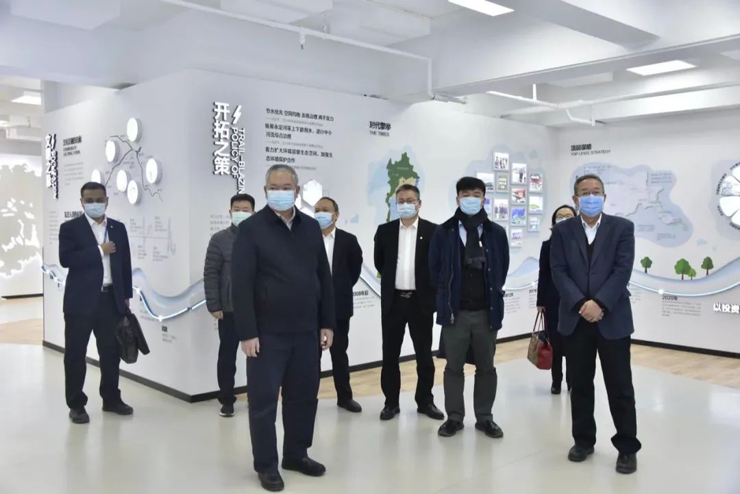 公司重要辅导会见广西壮族自治区发展鼎新委党组书记潘巍一行