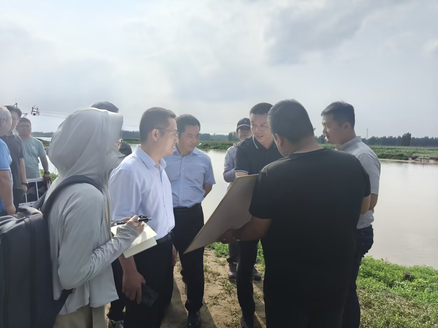 中央纪委监委驻水利部纪检监察组一级巡视员刘世春查抄天津市韦德官方网站泛区防洪度汛情况