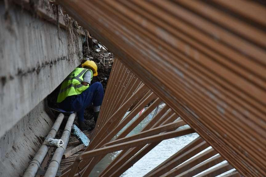 只争朝夕  决战决胜——北京分公司全力打赢门头沟河路应急算帐“收官战”