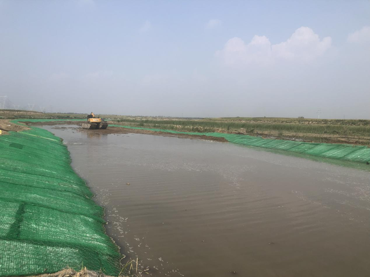 山西省朔州市口泉河河路综合治理与生态建复工程加快推动