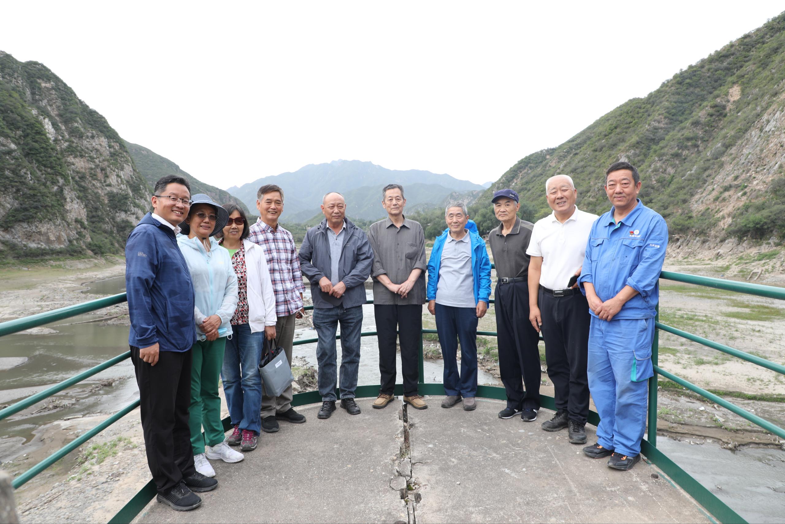 落坡岭水库、下苇甸电站建设者调研洪水应对情况及复原沉建工作