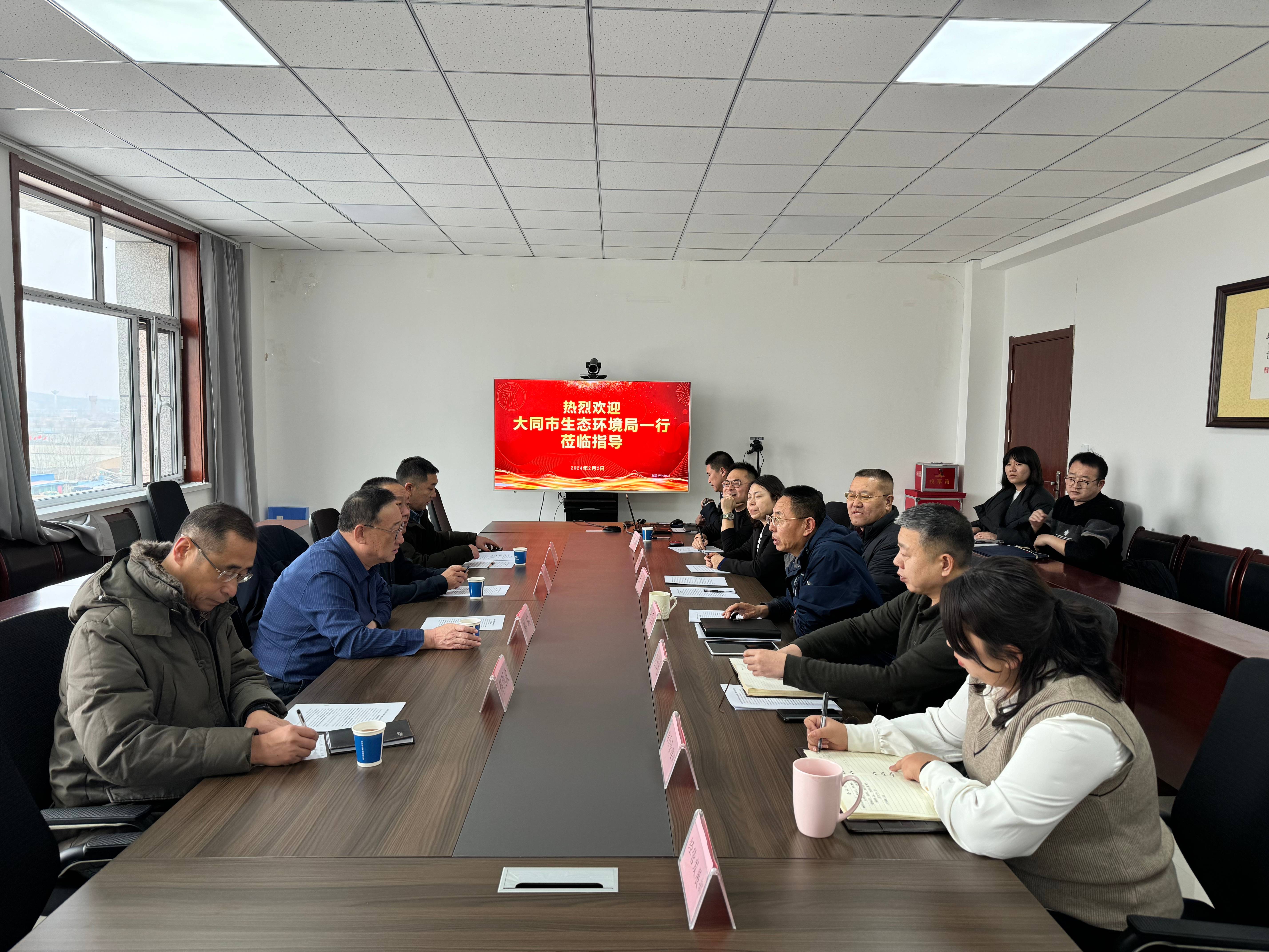 包头分公司 | 包头市生态环境局到包头分公司发展“一对一”省沉点工程项目送服务活动