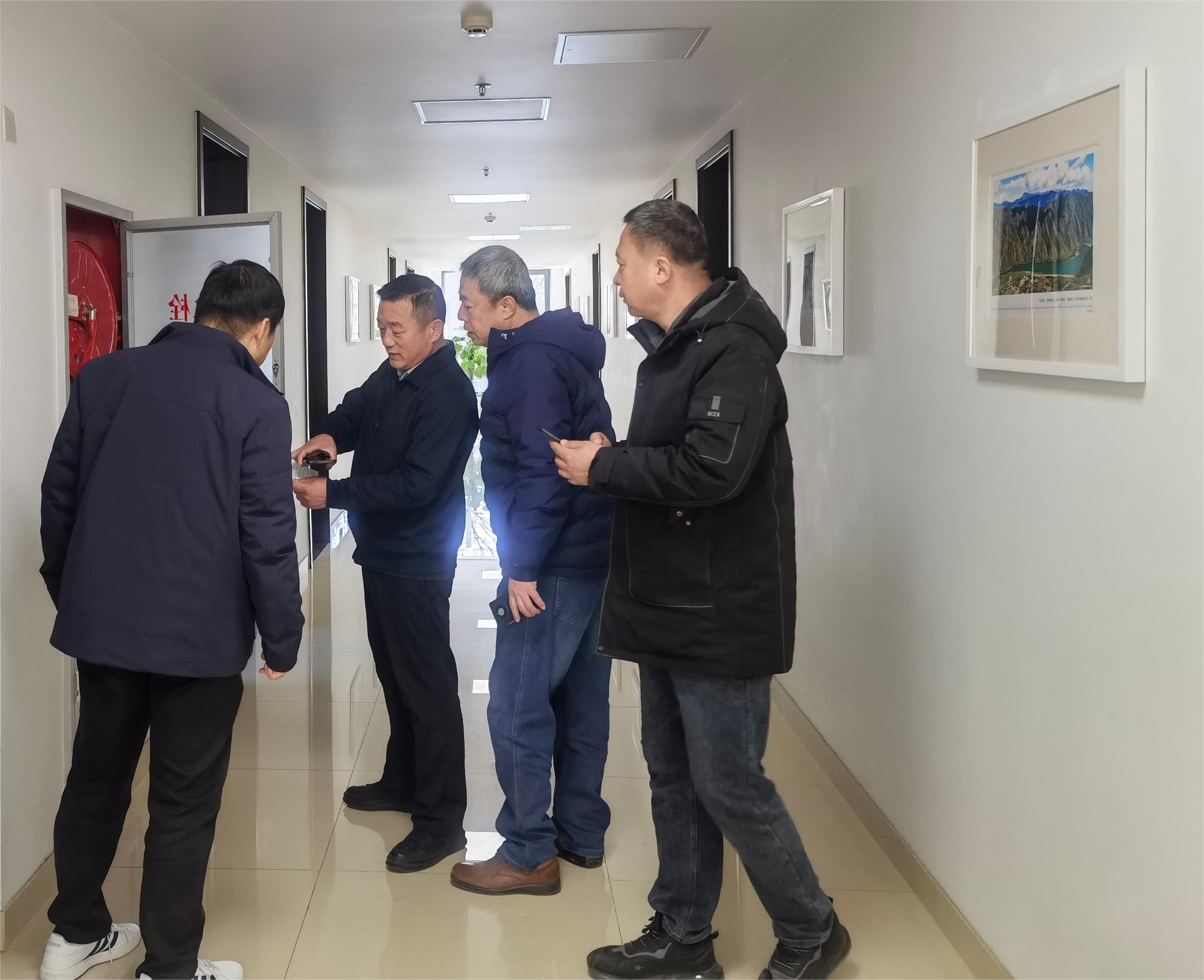 公司总部发展节前安全查抄