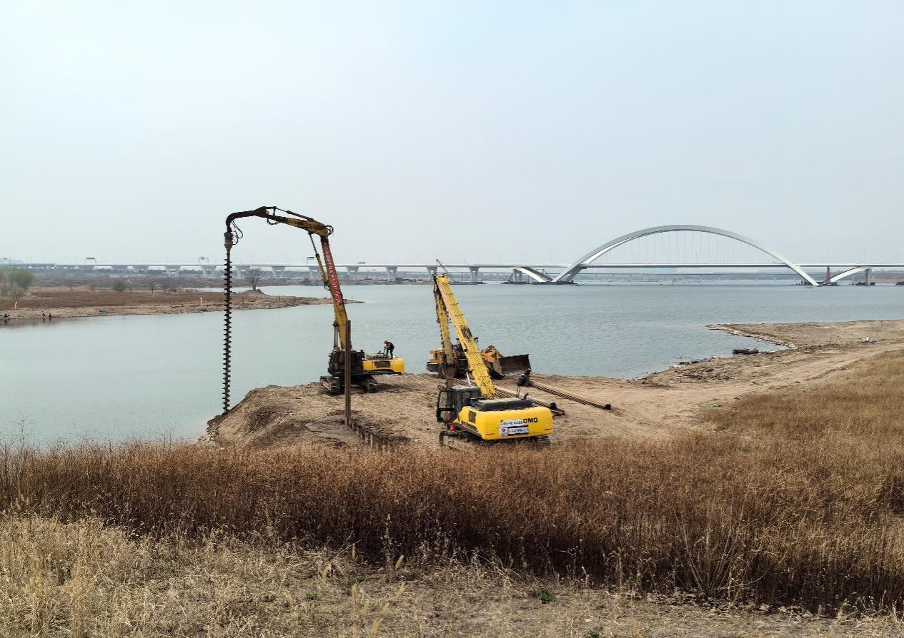 不负春景“加快跑” 长兴水源净化工程按下“快进键”