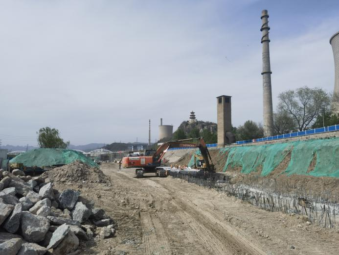 快看！大风刚停，韦德官方网站流域沿线多个项目复工复产“引擎”启动