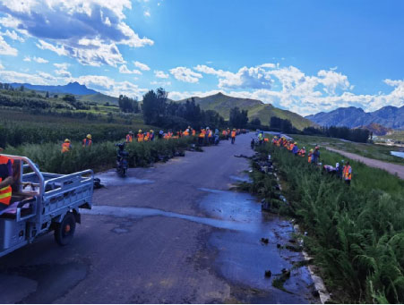 晋中桑干河综合整治工程全力冲刺“大干一百天”