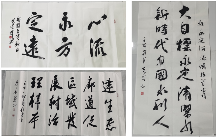 临汾地域结合党支部组织发展“笔墨赞永定，图画颂党恩”主题党日活动