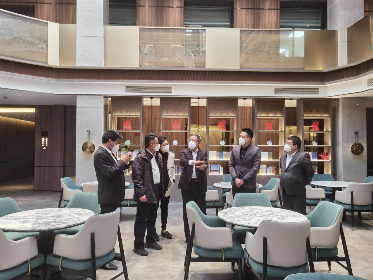 公司重要辅导调研永定山水居首店